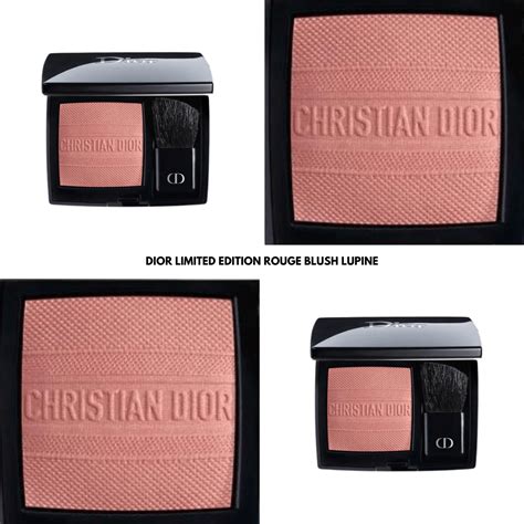 dior limited edition blush|Dior blush with flushed cheeks.